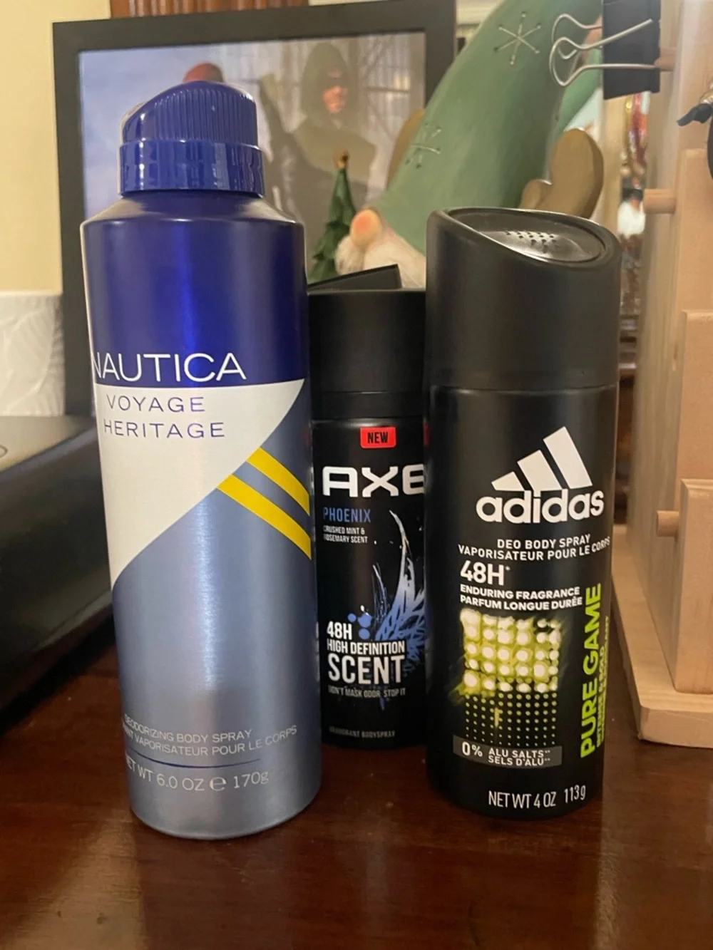 Bundle of Men’s Deodorizing Sprays
